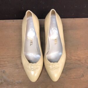 Chanel Cream Women's Shoes